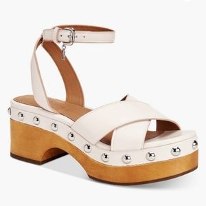 Coach astor wedge sandal size 7